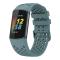  Fitbit Charge 6 / 5 Armband Silikon Ihåligt Blå