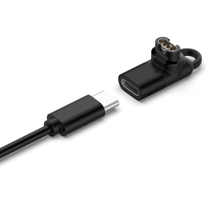 Bild 6,  Garmin Laddningsadapter 90 Grader Elbow Svart
