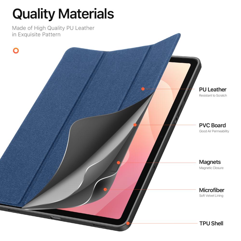 DUX DUCIS DUX DUCIS Galaxy Tab S11 Fodral DOMO Tri-Fold Blå