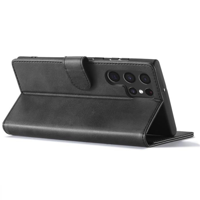 Bild 4, LC.IMEEKE LC.IMEEKE Samsung Galaxy S26 Ultra Fodral Läder Svart