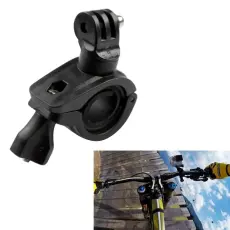  Actionkamera F&auml;ste F&ouml;r Cykel Styre Svart