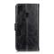  Motorola Moto G10/G20/G30 - Crazy Horse Läder Fodral - Svart