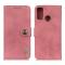 KHAZNEH Motorola Moto G10/G20/G30 - KHAZNEH Läder Fodral - Rosa