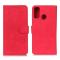 KHAZNEH Motorola Moto G10/G20/G30 - KHAZNEH Retro Läder Fodral - Röd