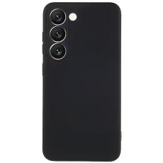 Samsung Galaxy S23 Skal Liquid Silikon Svart