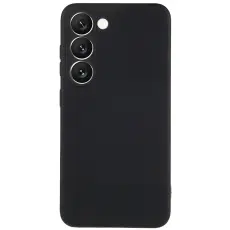  Samsung Galaxy S23 Skal Liquid Silikon Svart