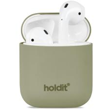 holdit holdit Apple AirPods Skal Silikon Khaki Green