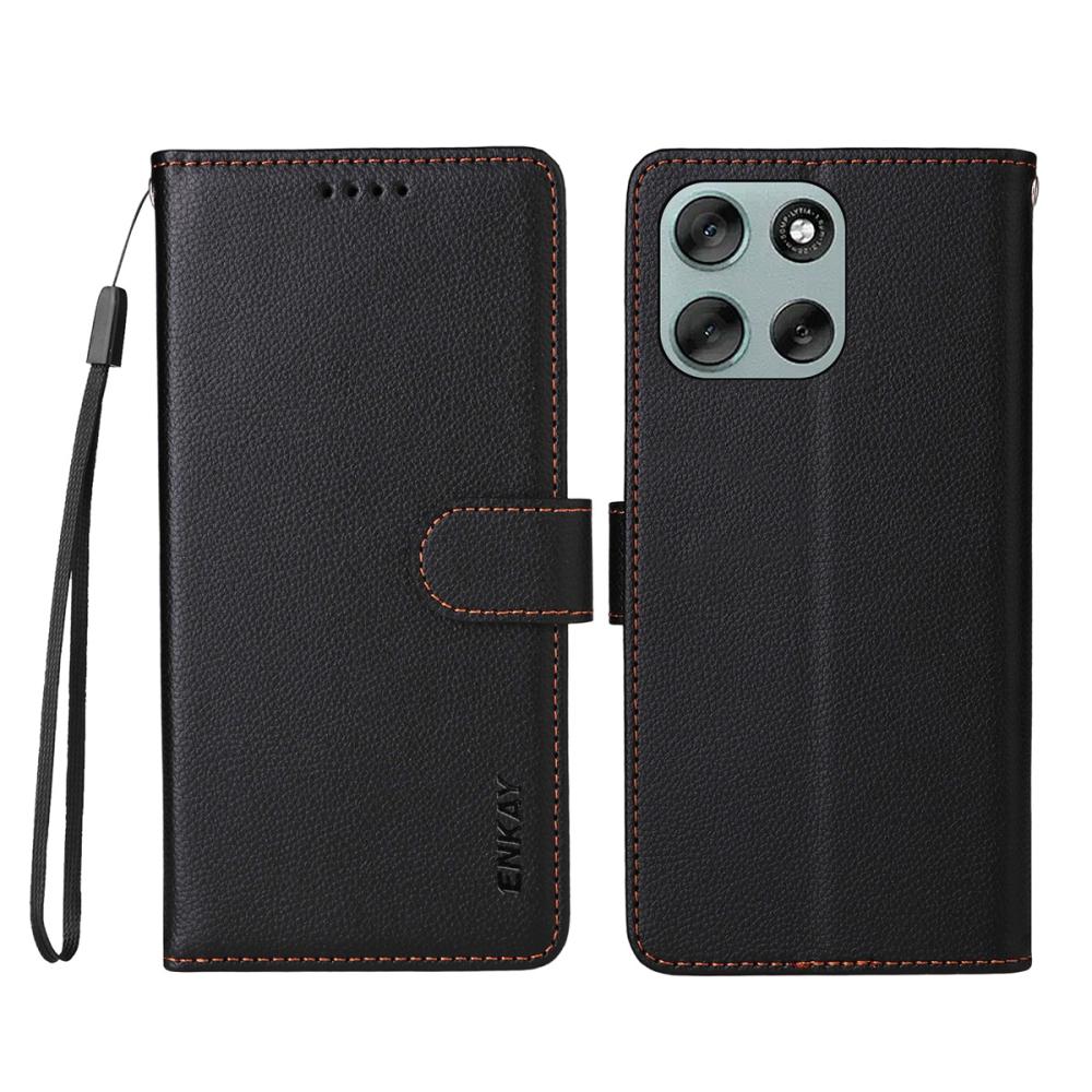 ENKAY ENKAY Motorola Moto G86 Power/G86 5G Fodral RFID Svart