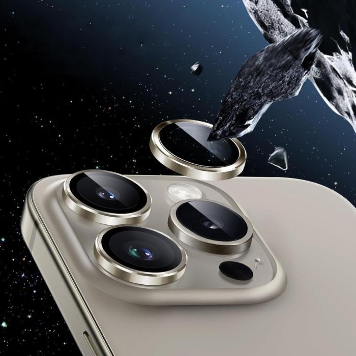 Bild 4, HOFI HOFI iPhone 16 Pro / 16 Pro Max Linsskydd CamRing Pro+