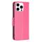  iPhone 16 Pro Max Fodral Med Fjäril Tryck Rosa