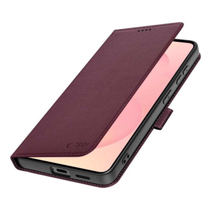 Bild 3, Tech-Protect Tech-Protect Samsung Galaxy A27 5G Fodral Läder Mulberry