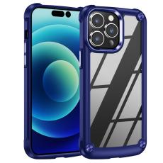  iPhone 16 Pro Skal Shockproof Hybrid Armor Bl&aring;
