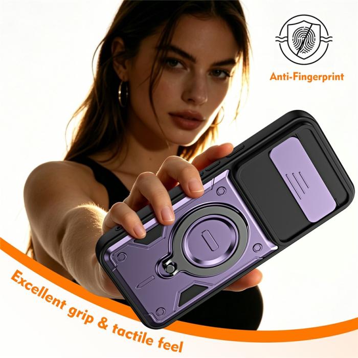 Bild 6,  Google Pixel 11 Pro XL Skal Med Linsskydd & Roterbart Stativ