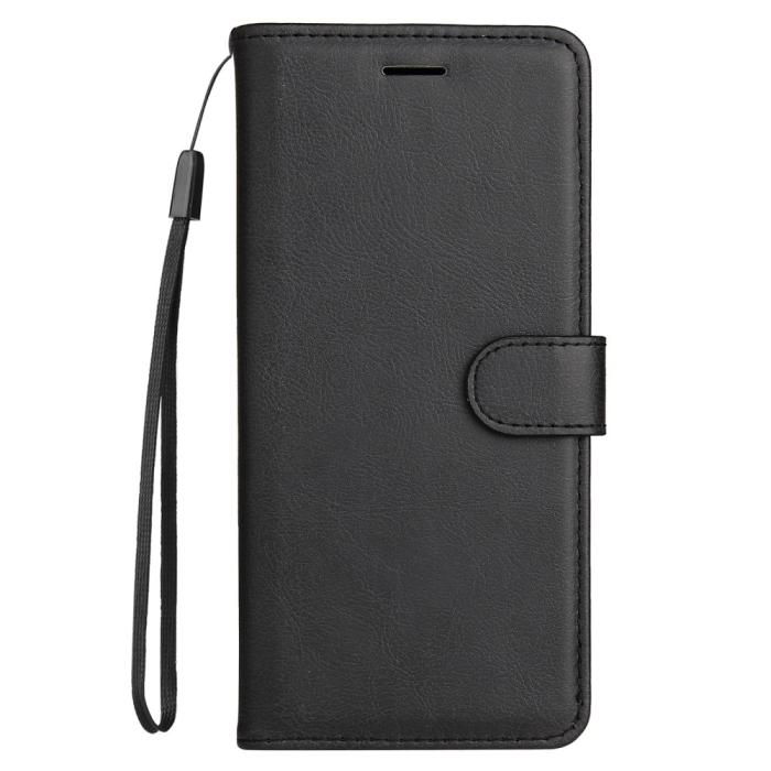 Bild 3,  Xiaomi Redmi 10 Fodral Solid Läder Svart