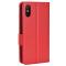  Xiaomi Redmi 9A / 9AT Fodral Litchi Textur Röd
