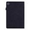  Samsung Galaxy Tab A8 10.5 (2021) Fodral Tryckt Flower Svart