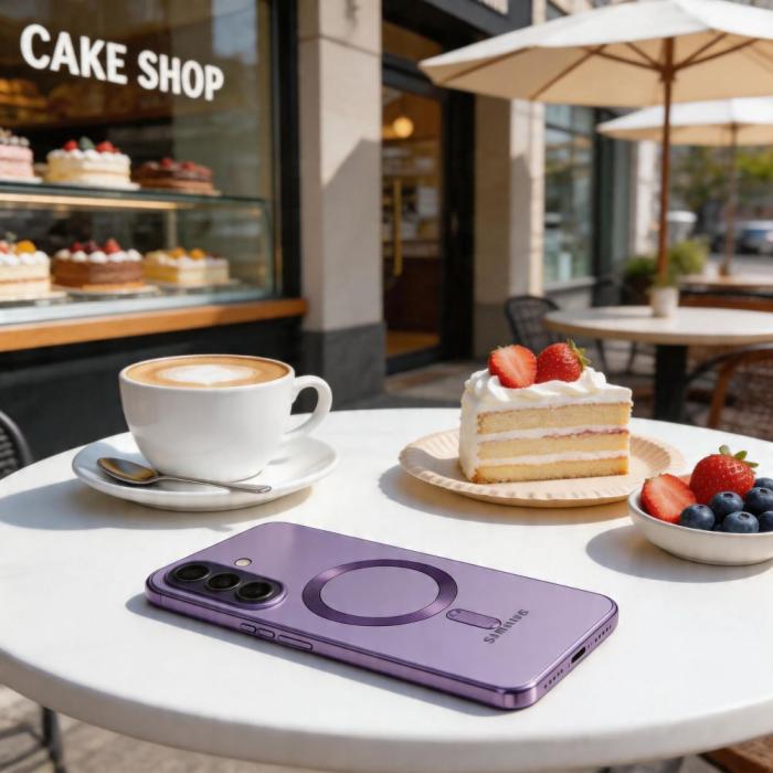 Bild 4, Tech-Protect Tech-Protect Galaxy A57 5G Skal MagSafe MagFlex Cobalt Violet