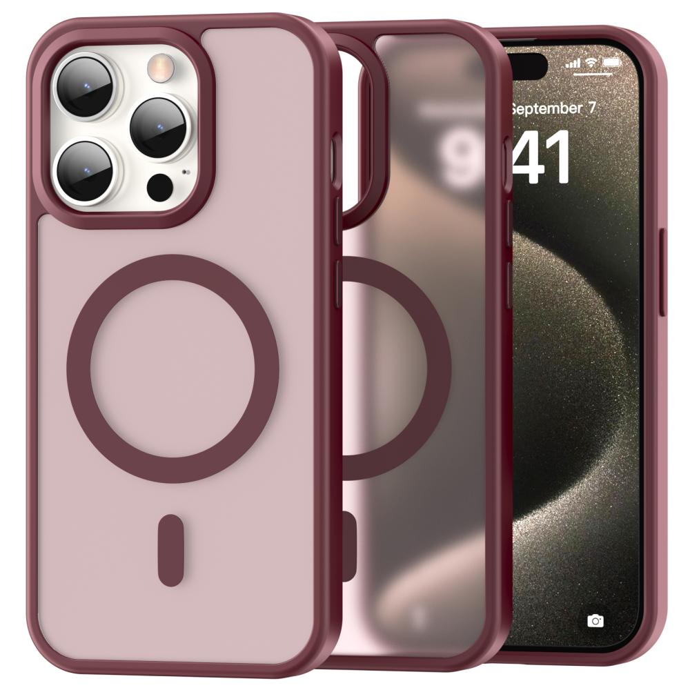 ColorPop ColorPop iPhone 15 Pro Max Skal CH MagSafe Matt Röd
