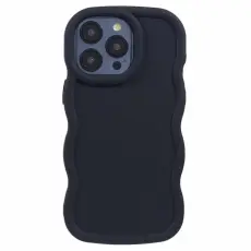  iPhone 12/12 Pro Mobilskal Wavy Svart