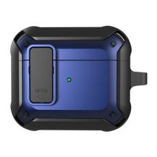  AirPods 3 Skal Shockproof Hybrid Armor Svart/Bl&aring;