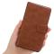  iPhone 15 Plus Fodral Crazy Horse Brun