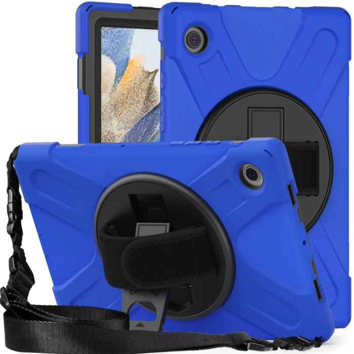 Bild 3,  Galaxy Tab A8 10.5 Roterande X-Shape Hybrid Skal