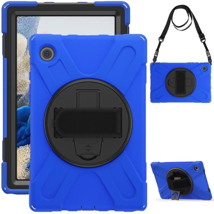Bild 4,  Galaxy Tab A8 10.5 Roterande X-Shape Hybrid Skal