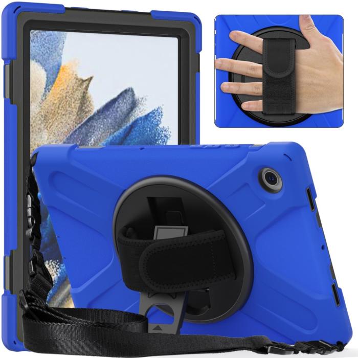 Bild 5,  Galaxy Tab A8 10.5 Roterande X-Shape Hybrid Skal