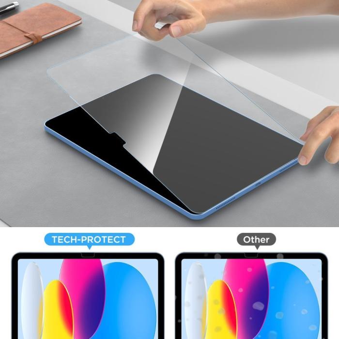 Bild 2, Tech-Protect Tech-Protect iPad Pro/Air 13 2026-2024 2-PACK Skärmskydd GlassFit+