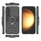  Samsung Galaxy S25 Plus Skal Hybrid Armor Ring Svart