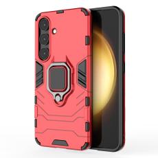  Samsung Galaxy S25 Plus Skal Hybrid Armor Ring R&ouml;d