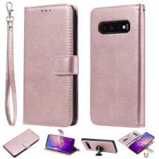  Samsung Galaxy S10 - Pl&aring;nboksfodral/Magnet Skal - Ros&eacute;guld