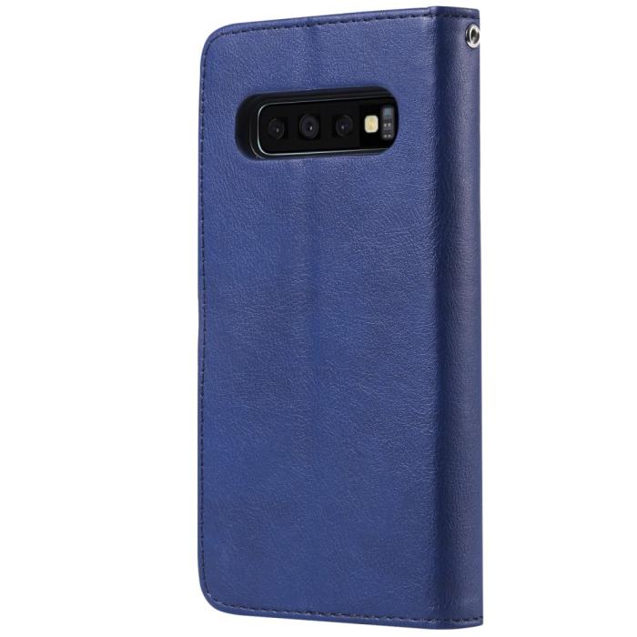 Bild 3,  Samsung Galaxy S10 - Plånboksfodral/Magnet Skal - Blå