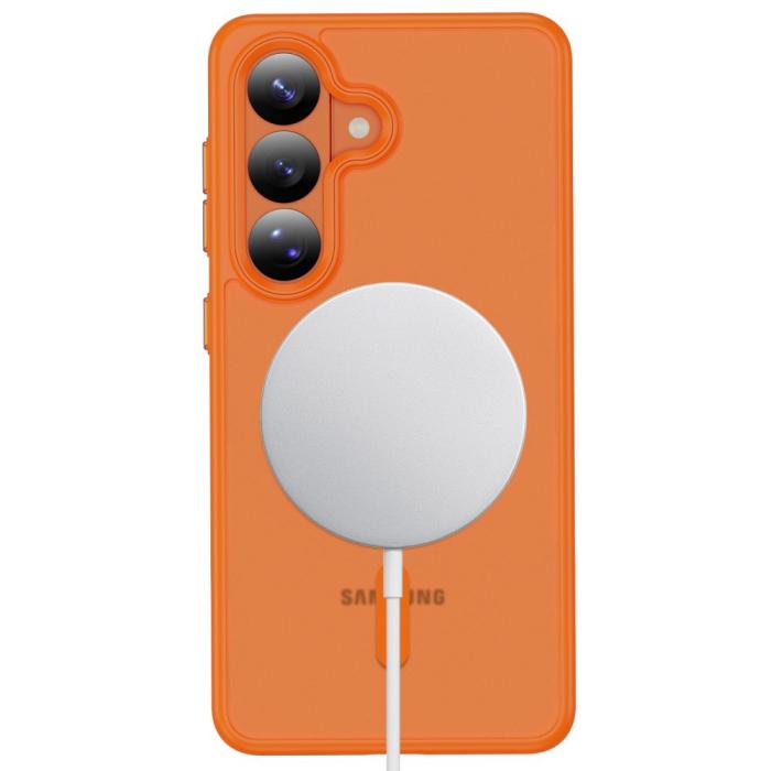 Bild 4, Tech-Protect Tech-Protect Galaxy S26 Skal MagSafe MagMat Orange
