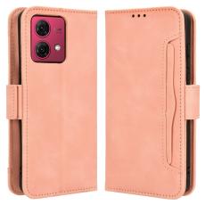  Motorola Moto G84 5G Fodral Med Avtagbart Kortfodral Rosa