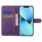  iPhone 14 Plus Fodral Med Tryck Tiger Lila