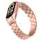  Xiaomi Smart Band 8 Lyxigt Metallarmband Roséguld
