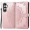  Samsung Galaxy S23 FE Fodral Mandala Blossom Roséguld