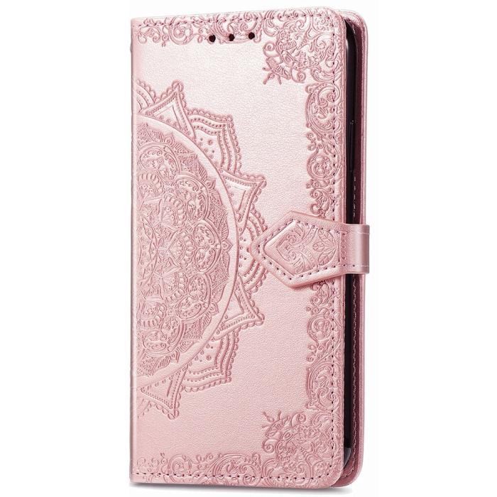 Bild 4,  Samsung Galaxy S23 FE Fodral Mandala Blossom Roséguld