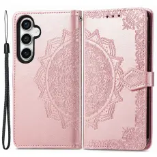  Samsung Galaxy S23 FE Fodral Mandala Blossom Ros&eacute;guld