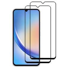  2-Pack Samsung A05s Sk&auml;rmskydd Full Cover i H&auml;rdat Glas