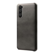 KSQ KSQ Samsung Galaxy S23 Skal L&auml;derbelagt Svart