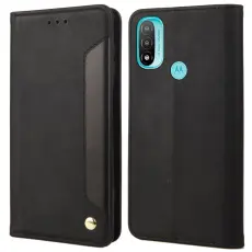  Motorola Moto E20 / E40 Fodral Flip Skin Touch Svart