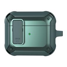  AirPods 3 Skal Shockproof Hybrid Armor Gr&ouml;n