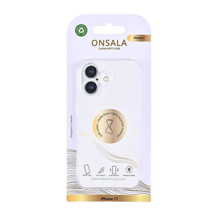 Bild 3, Onsala Onsala iPhone 17 Skal TPU Transparent