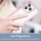  iPhone 14 Skal Akryl/TPU Ljus Rosa