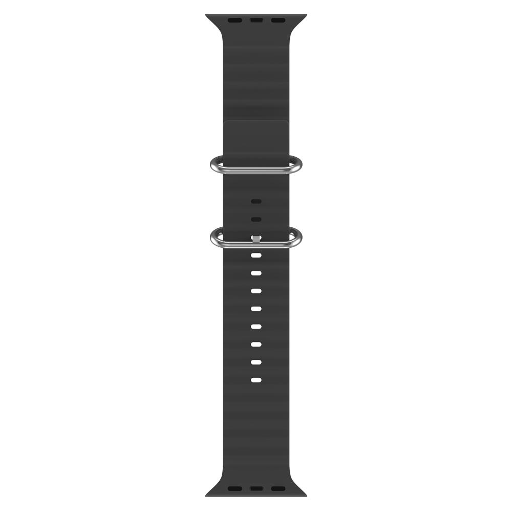 ColorPop Apple Watch 42/41/40/38 mm Armband Ocean Wave Svart