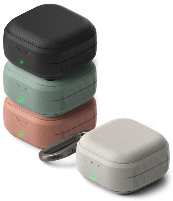 Bild 2, Ringke Ringke Galaxy Buds 4 / 4 Pro Skal MagSafe Onyx Warm Grey