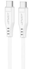 Acefast Acefast 60W USB-C Till USB-C 1.2m - Vit