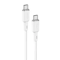 Acefast Acefast 60W 1.2m USB-C Till USB-C - Vit